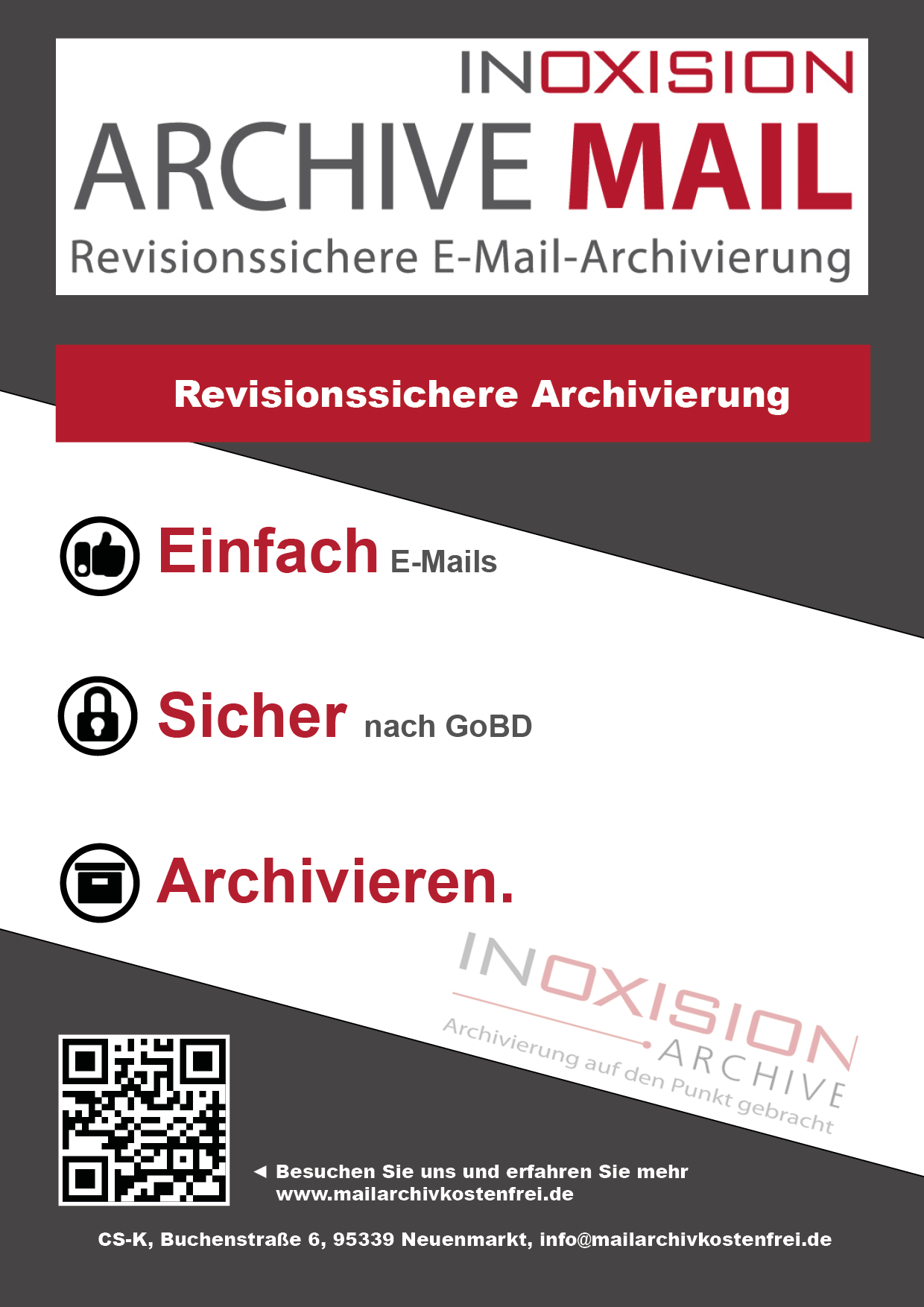Kostenfreies Mailarchiv